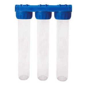 20'' Üçlü Şeffaf Filtre Kabı (3/4'')